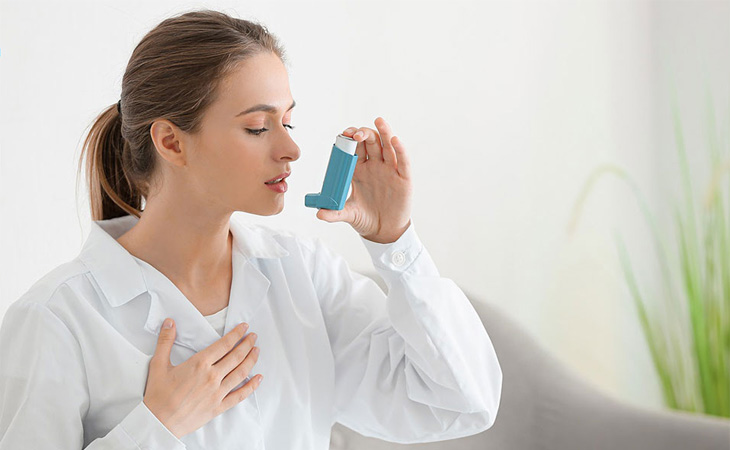 Gây phản xạ co thắt phế quản