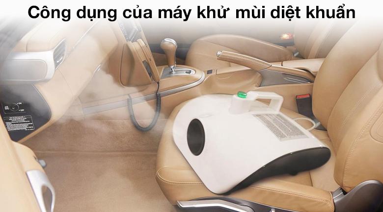 Máy khử mùi diệt khuẩn là gì? Đặc điểm, công dụng, lưu ý khi dùng