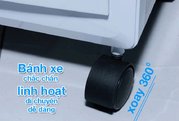 Thiết kế bánh xe lăn linh hoạt di chuyển