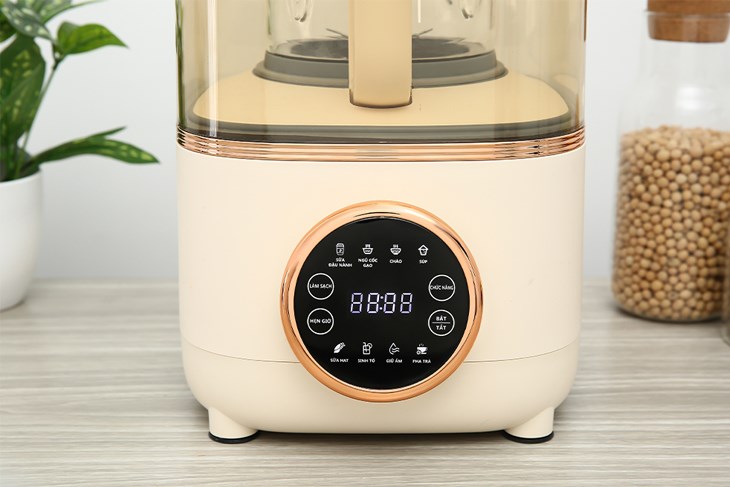 Máy làm sữa hạt Rapido RHB-600D được trang bị sẵn 8 chức năng cài đặt sẵn vô cùng tiện lợi