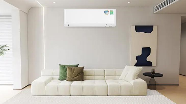 Máy lạnh tiêu thụ khoảng 450.000 đồng/tháng