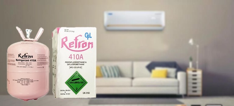 Gas R410a với khả năng làm lạnh sâu và hiệu quả