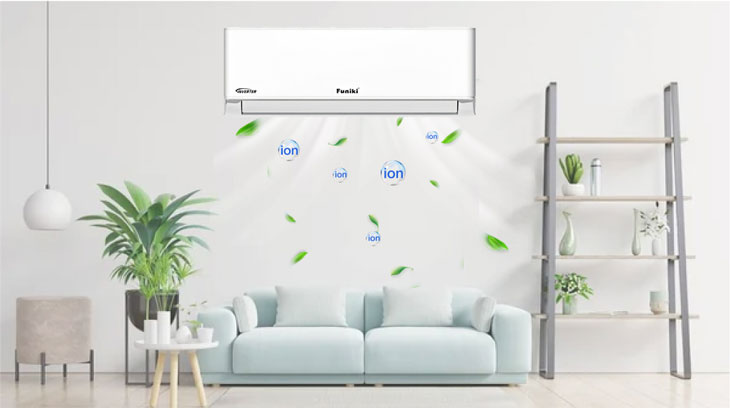 Máy lạnh Funiki Inverter 1.5 HP HIC12TMU.ST3 được tích hợp công nghệ Inverter tiết kiệm điện và vận hành êm ái