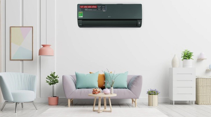 Điều hòa LG Inverter 12000 BTU V13APIG có công suất 12000BTU phù hợp với diện tích phòng <20m2