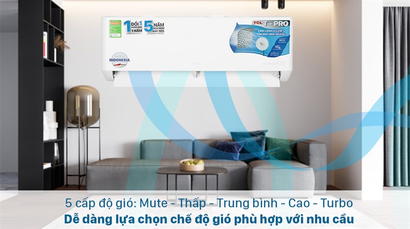 Máy lạnh TCL Inverter 1.5 HP TAC-13CSD/TPG11