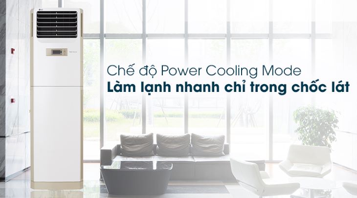 Làm lạnh nhanh chóng với chế độ Power Cooling Mode