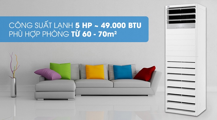 Máy lạnh Tủ đứng LG Inverter 5 HP APNQ48GT3E4