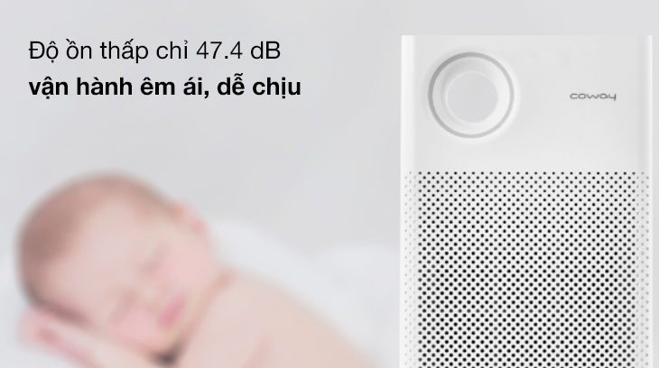 Chế độ vận hành êm ái, không gây tiếng ồn