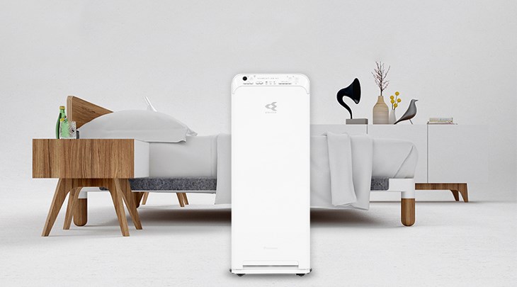 Máy lọc không khí Daikin MCK55TVM6 58W giúp điều hòa nhiệt độ không khí trong phòng vào những ngày nắng nóng