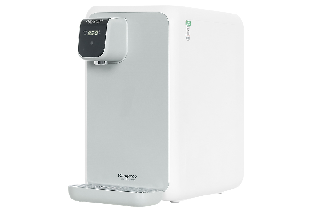 Máy lọc nước RO Hydrogen Kangaroo KG400HD 5 lõi kiểu dáng để bàn hiện đại, tinh tế