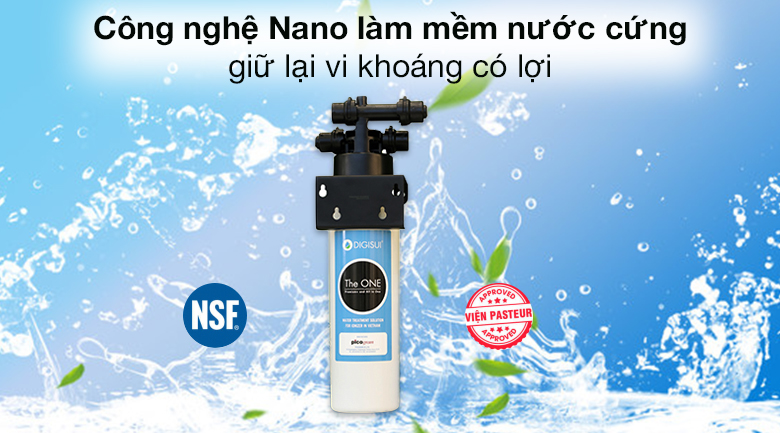 Máy lọc nước ion kiềm Kangen LeveLuk K8 8 tấm điện cực sử dụng công nghệ Nano làm mềm nước cứng, giữ lại vi khuẩn có lợi