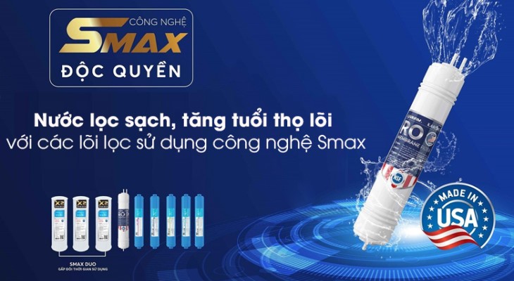 Công nghệ SMAX của máy lọc nước Karofi