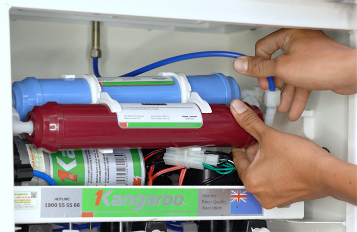 Nguyên nhân máy lọc nước bị e khí