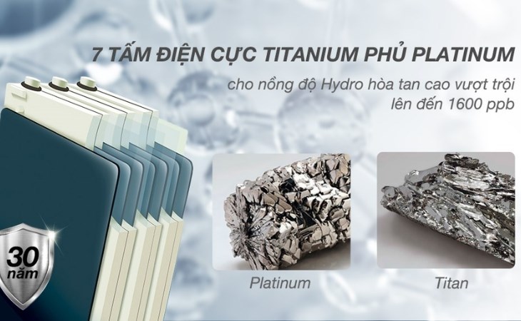 Tấm điện cực của các máy lọc nước điện giải làm bằng công nghệ điện suất cao, vì thế, bạn không nên tự ý thay tại nhà