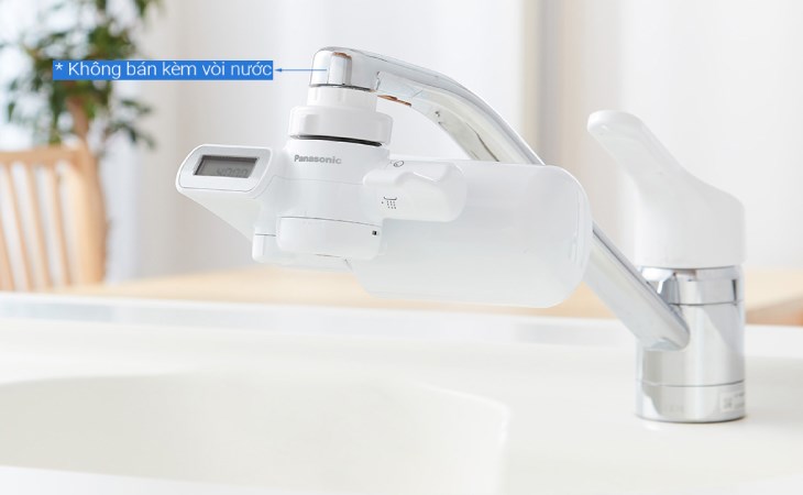 Thiết bị lọc nước tại vòi Panasonic TK-CJ600 nhập khẩu từ Nhật Bản đảm bảo chất lượng, giúp loại bỏ đến 99.9% vi khuẩn