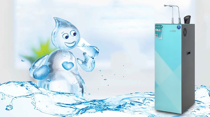Thay lõi lọc định kỳ cho máy lọc nước RO nóng lạnh Karofi KAD-N91 10 lõi giúp gia tăng hiệu quả lọc sạch nước và tiết kiệm điện năng