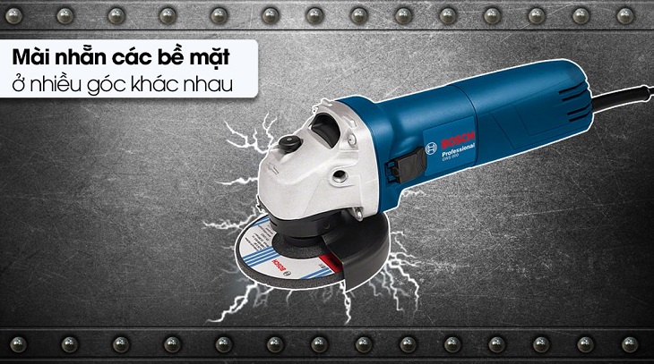 Máy mài góc Bosch GWS 060 có tác dụng mài nhẵn các bề mặt ở nhiều góc khác nhau