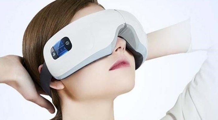 Máy massage mắt Kaitashi có kiểu dáng 3D ôm trọn đôi mắt đem đến cảm giác thư giãn hoàn toàn