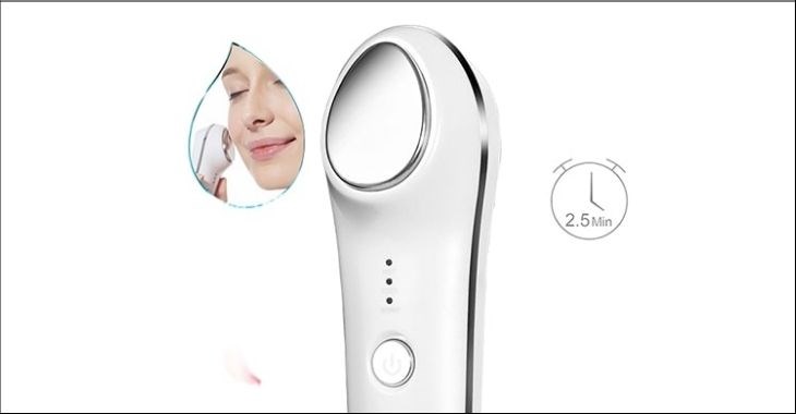 Máy massage đẩy tinh chất Touch Beauty TB1389 hỗ trợ massage da mặt trong vòng 2 - 3 phút, tối ưu thời gian massage da mặt