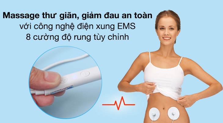 Bộ miếng dán massage toàn thân Rio Tek BT-MTQI