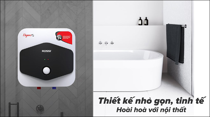 Máy nước nóng có thiết kế tinh tế, thanh lịch bởi chuyên gia Pháp