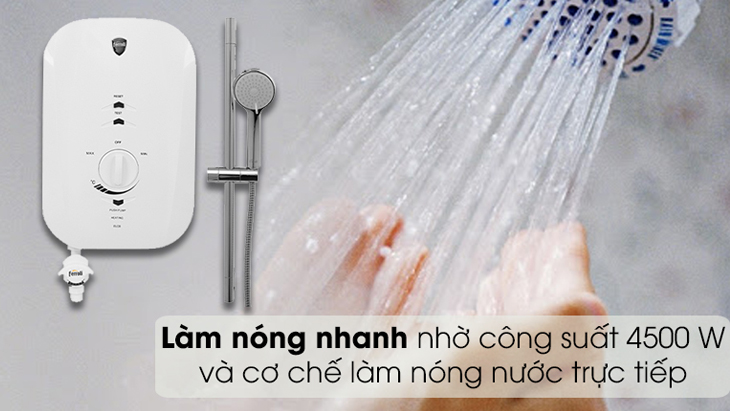Phụ thuộc vào dung tích và loại máy trực tiếp hay gián tiếp