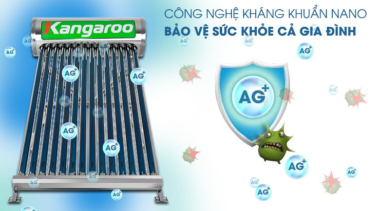 Bảo vệ sức khỏe người dùng với công nghệ Nano kháng khuẩn
