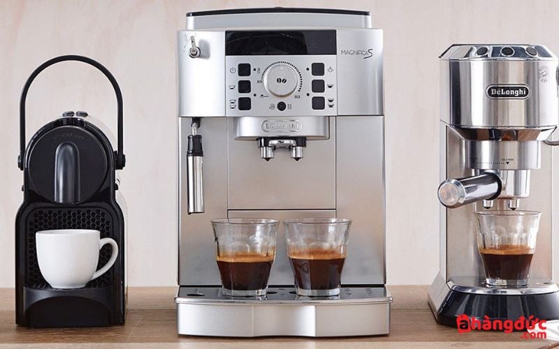 Máy pha cà phê Delonghi ECAM22.110.SB giá rẻ Máy pha cafe Delonghi ECAM22.110.SB có thiết kế nhỏ gọn