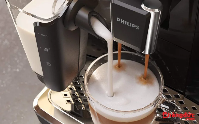 Máy pha cà phê Philips EP2235/40 Philips EP2235/40 sở hữu hệ thống đánh sữa Latte Go hoàn hảo