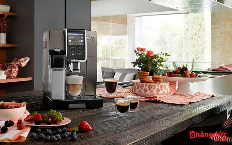 Máy pha cà phê tự động Delonghi ECAM370.95.T Máy pha cafe tự động Delonghi ECAM370.95.T sở hữu thiết kế tinh tế, hiện đại