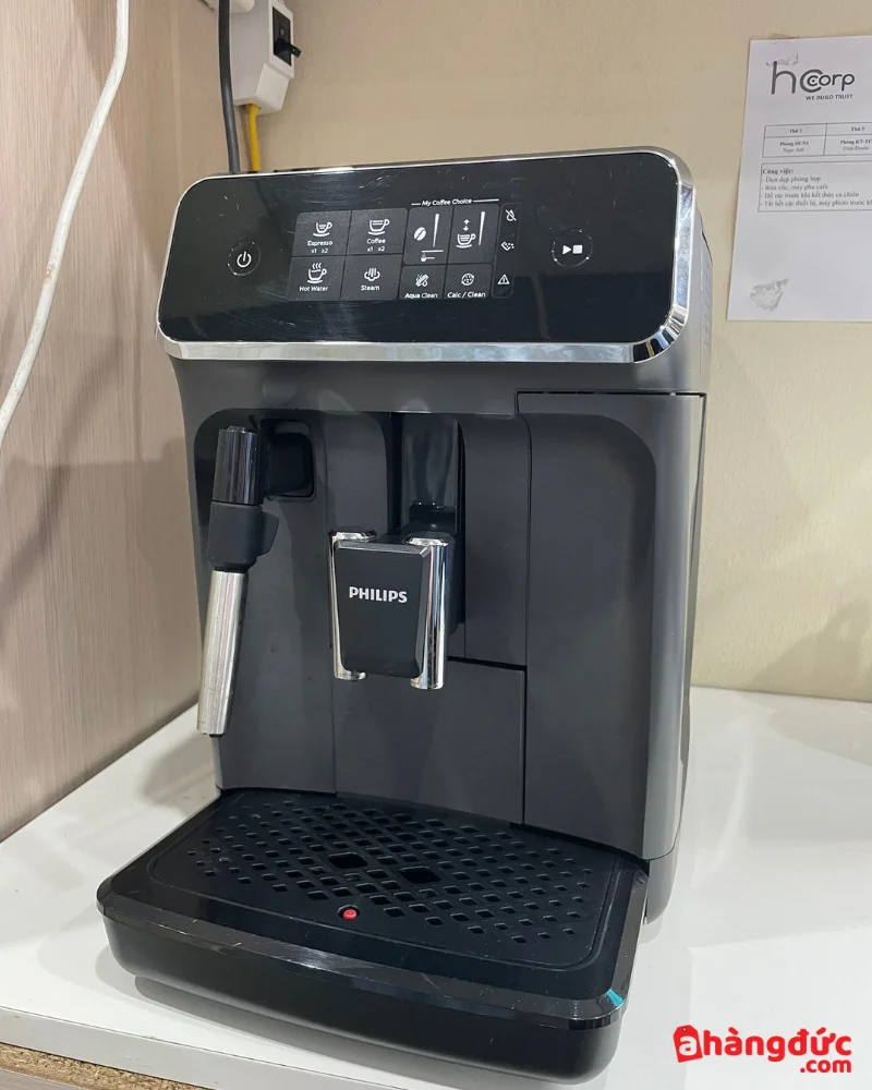 Máy pha cà phê tự động Philips EP2224/10 Ảnh thực tế của máy pha cafe Philips EP2224/10