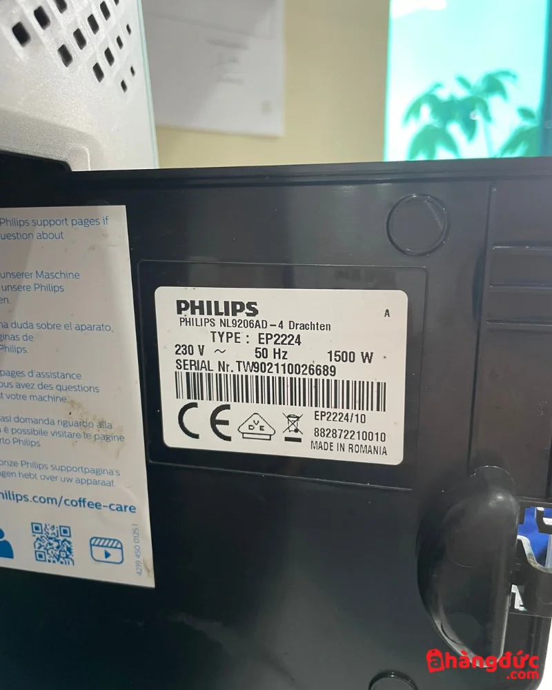 Ảnh thực tế của máy pha cafe Philips EP2224/10 - Ảnh 2