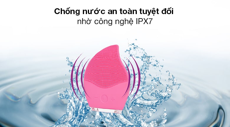 Máy rửa mặt Rio FADC có khả năng chống nước cao, giúp người dùng sử dụng lâu dài