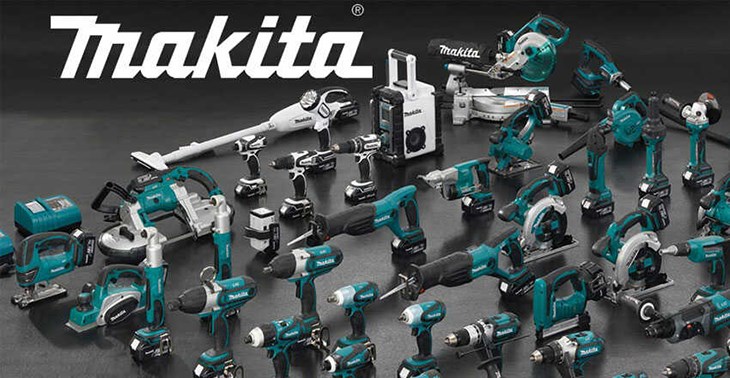 Makita chuyên sản xuất và kinh doanh các thiết bị cầm tay