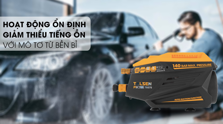 Hoạt động ổn định với mô to từ bền bỉ