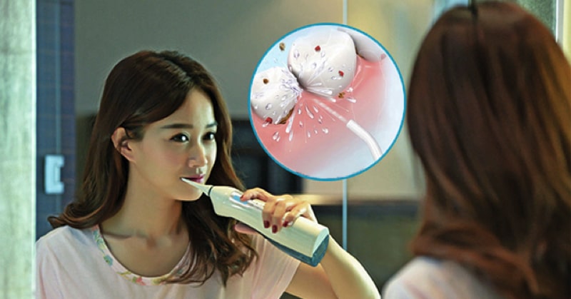 Loại bỏ mảng bám, làm sạch răng hiệu quả