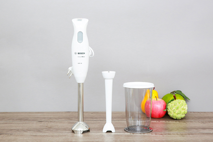 Máy xay cầm tay Bosch sở hữu kiểu dáng chắc chắn, hiện đại