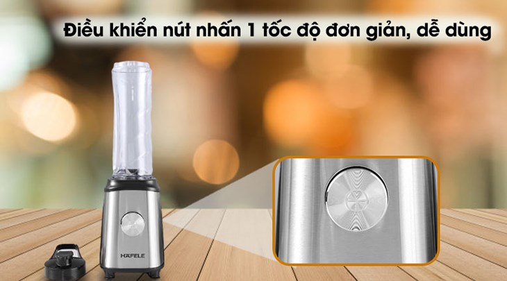 Người dùng dễ dàng điều khiển sản phẩm bằng nút nhấn trực quan tiện lợi