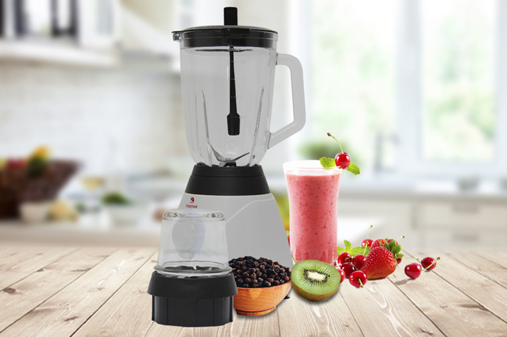 Máy xay sinh tố Happycook HCB-150C sở hữu thiết kế đẹp hiện đại, nhỏ gọn