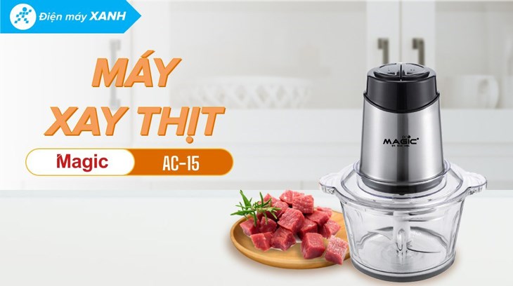 Máy xay thịt Magic Eco AC-15 được bán với giá 600.000 đồng (cập nhật 05/05/2023 và có thể thay đổi theo thời gian)