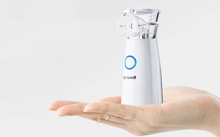 Máy xông khí dung cầm tay Yuwell M103 có thiết kế gọn nhẹ, dễ dàng cầm nắm và mang theo bên mình