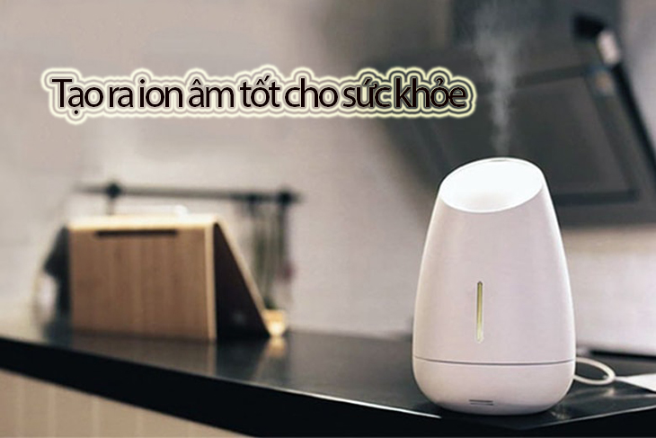 Tạo ra ion âm tốt cho sức khỏe