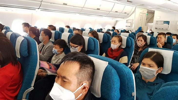 Những vị trí trên máy bay có nguy cơ lây nhiễm Covid-19 cao