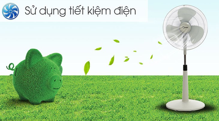 Nên tắt và rút phích cắm quạt lửng Midea FTS40-17VD khi không dùng