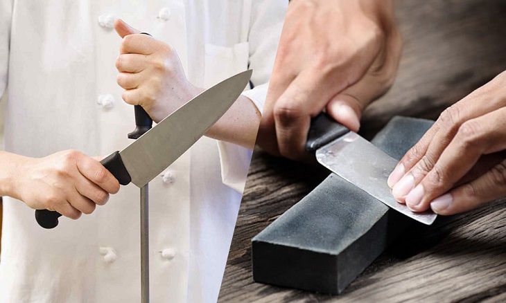 Nên mài dao thường xuyên