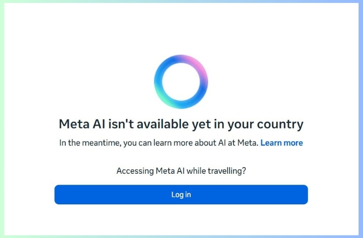 Truy cập vào trang web của Meta AI tại đây bằng laptop hoặc PC. Sau đó, bạn chọn