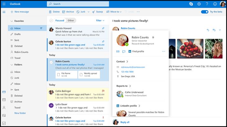 Gia tăng hiệu suất làm việc với OutLook
