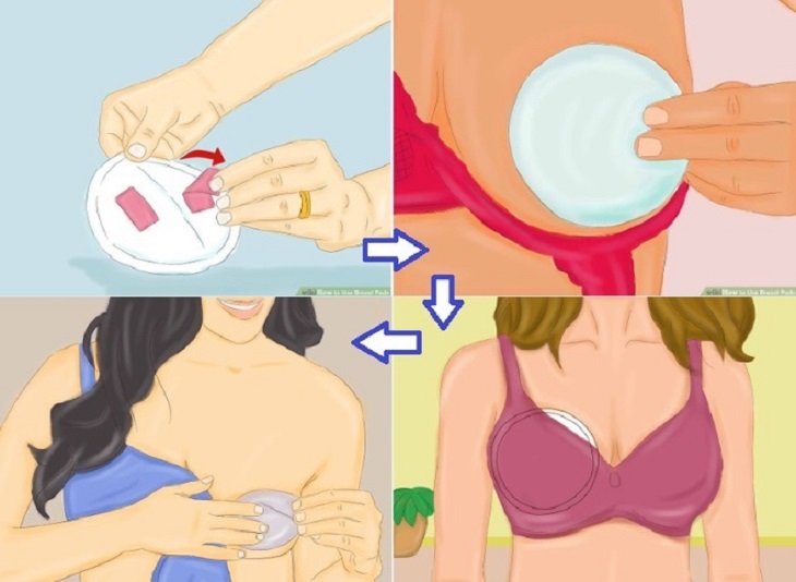 Hướng dẫn cách sử dụng miếng lót thấm sữa dùng 1 lần