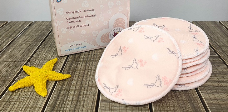 Miếng lót thấm sữa hỗ trợ trị đau