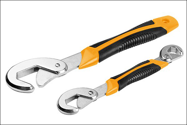 Bộ mỏ lết 9 -32 mm TOLSEN 15282 vặn được nhiều loại bu lông, đai ốc ở nhiều loại kích thước khác nhau